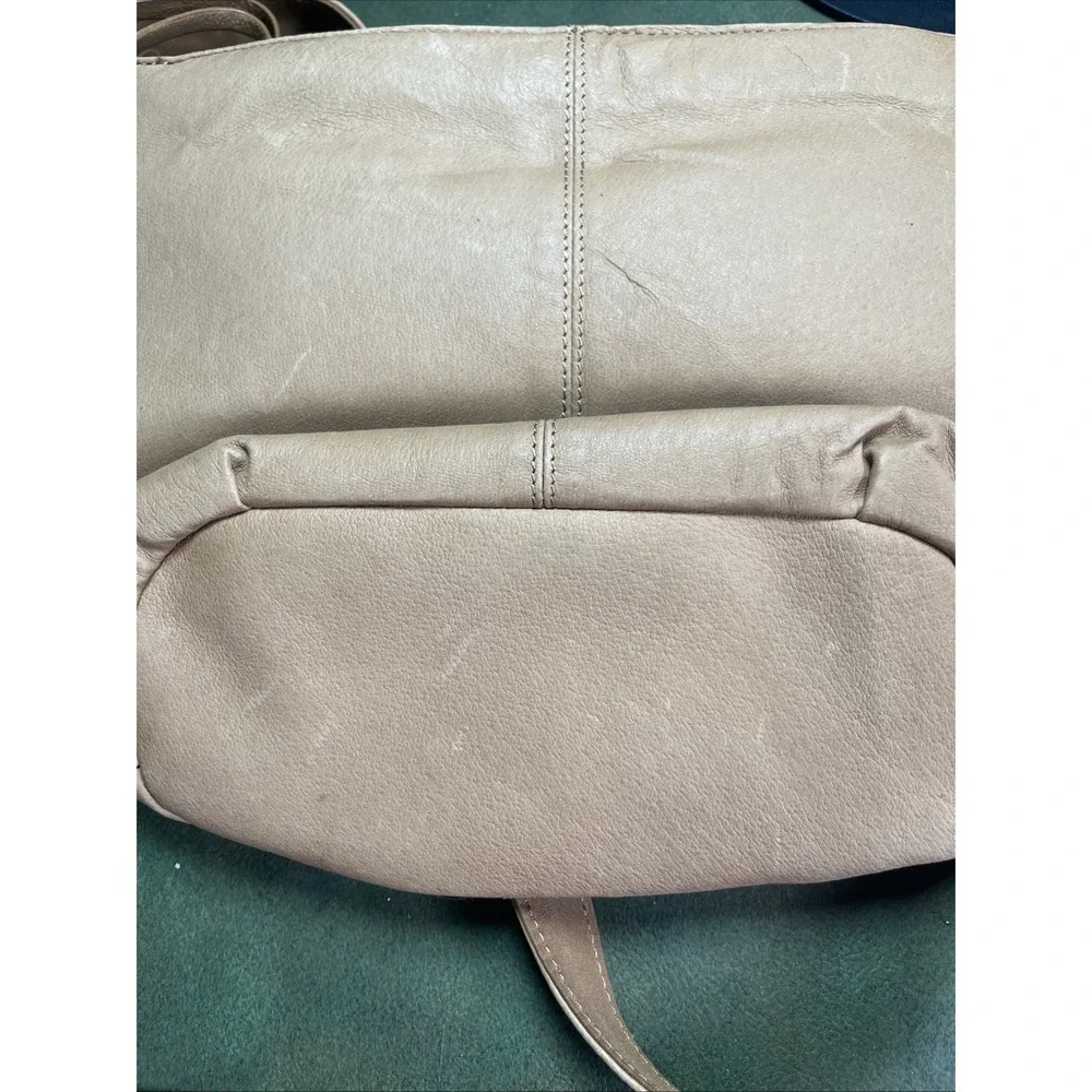 Vintage Genuine‎ Leather Shoulder Bag Cabin Creek Purse Tan Handbag NWT